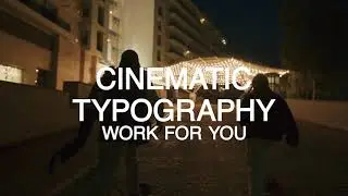 Cinematic Typography for After Effects 2023