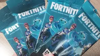 КАРТОЧКИ по ФОРТНАЙТ РАСПАКОВКА // FORTNITE COLLECTIBLE CARDS UNPACKING