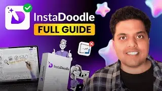 This AI Doodle Maker Creates Whiteboard Animation Videos | InstaDoodle AI Tutorial & Review (2025)