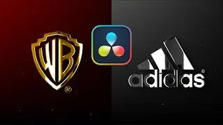 Gold and Silver Logo Intro in DaVinci Resolve | DaVinci Resolve Tutorial | Metallic Look