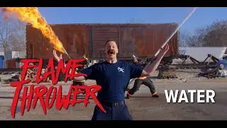 Firefighter Vs. Flamethrower