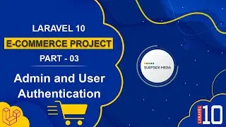 Laravel 10 E-Commerce Project - Admin and User Authentication