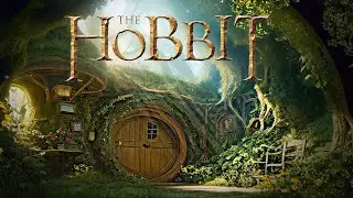 The Forest Hobbit Ambience & Soft Music ◎ Nature sounds + Soft rain showers