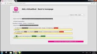 How to create Virtual Host
