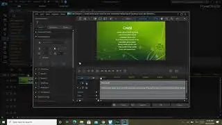 PowerDirector 19 Ultimate how to use Clover 4  scrolling title only