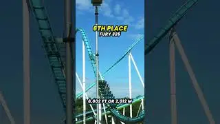 Top 10 LONGEST Roller Coasters in the WORLD