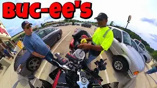 Caliente Goldwing Gets Attention at Buc ee's