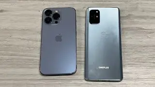 Iphone 13pro vs Oneplus 8T🔥#oneplus8t#oneplus8t90fps #iphone13pro#iphone13prosierrablue#90fps#120fps