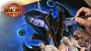 Drawing Xal’Atath - The War Within (Part 2) World of Warcraft | Artology