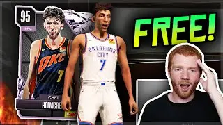 *FREE* Pink Diamond CHET HOLMGREN!! 200 Blocks Super EASY + Quick! (NBA 2K24 MyTEAM)