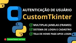 Sistema de Autenticação no CustomTkinter