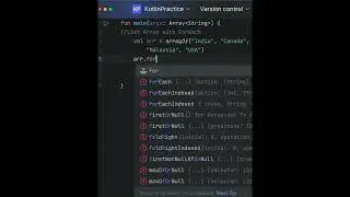 Simple List Array with For Loop in kotlin | 