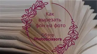 Как вырезать фон на фото? Обзор PhotoScissors