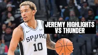 Jeremy Sochans Double-Double vs Oklahoma City Thunder | 2.29.2024