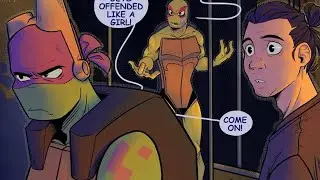 Leo will have nightmares | ROTTMNT comic dub