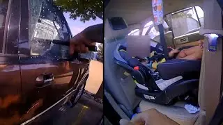 Quick-Thinking Officer Saves Baby From 123-Degree Car