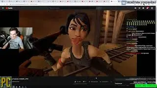 Братишкин смотрит  Фильм Fortnite   НУБИК с РПГ