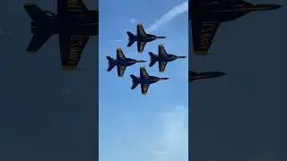 Insane Fighter Jet Piloting Skills! 🚀😱 F-18 Blue Angels  #airshow #fighterjet #f18