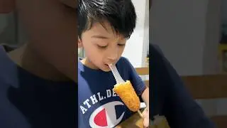 Crunchy Korean corn dog 