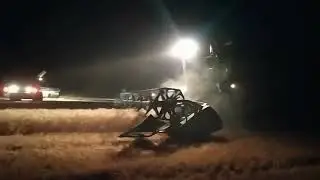 John Deere S 760 НОЧНАЯ УБОРКА /Night flights(ночные полеты)