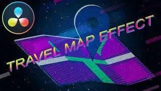 TRAVEL Map Animation | Resolve 16