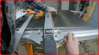 Table Saw Tune Up & Alignment - Rigid TS3650