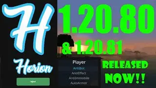 How To USE Horion Hacked Client TUTORIAL 1.20.80 & 1.20.81 - Horion Client