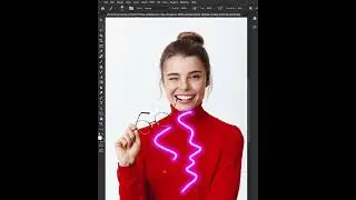 ✔Create Outer Glow Brush✔ In Photoshop || #shorts