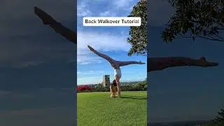 Back Walkover Tutorial 🩷 #gymnast #backbend #backwalkover #tutorial #tumbling