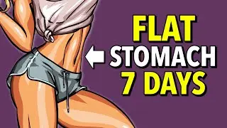 7-Day No Jumping Stomach Fat Loss Workout