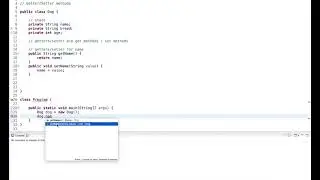 Java Tutorial: Getter & Setter Methods