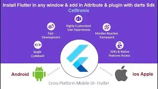 How to install flutter full | Ad flutter to android studio | flutter plugin | flutter path window