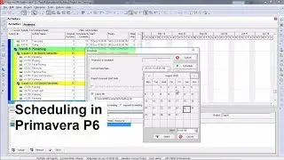 PPM P6 - 07 Scheduling a Project