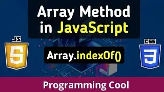 Array indexOf And lastIndexOf method | JavaScript Tutorial For Beginners