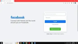 How to make Facebook Login page using HTML and CSS  | Facebook login page  | HTML & CSS Project