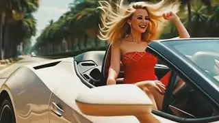The Leggy Blonde in Red & the Tall dark handsome Businessman - Pangels Best MiX 1