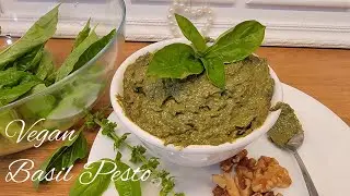 The Best Vegan Pesto (Raw & Creamy!)