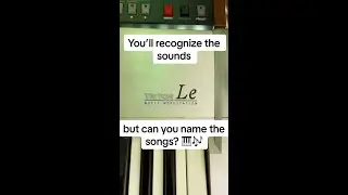 You’ll recognize the sounds but can you name the songs? 🎹🎶 