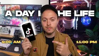 A Realistic Day in the Life of a TikTok Content Creator