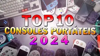 TOP 10 MELHORES CONSOLES PORTÁTEIS DE 2024 !