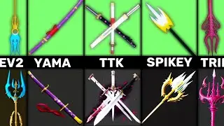 I put All 37 Swords into an AI and this is what I got.. Blox Fruits Roblox