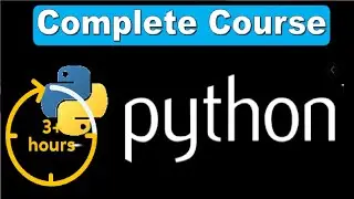 Python Complete course in 3 hours