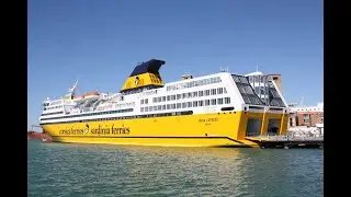 Corsica Ferries Golfo Aranci - Livorno 2023 imbarco