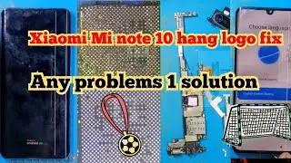 Xiaomi mi note 10 lite hang logo not open fix || Xiaomi mi note 10 lite auto on-off fix