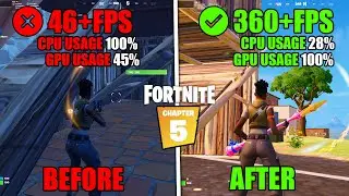 How To Fix High CPU Usage & Low GPU Usage in Fortnite Chapter 5 | Fortnite Chapter 5 Season 2