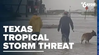 Texas coastline is now under a tropical storm warning