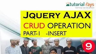 9- INSERT |  Ajax PHP MySql  CRUD | Ajax PHP MySql Insert Update Delete | Ajax Tutorials