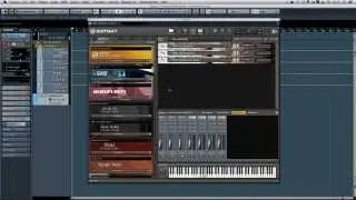 Настройка выходов Kontakt в Cubase