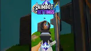 Console PETERBOT *AIMBOT* SETTINGS 😳 #fortnite #shorts