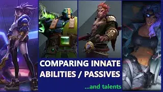 INNATE ABILITIES - League of Legends VS Dota 2 (Pre-7.36)